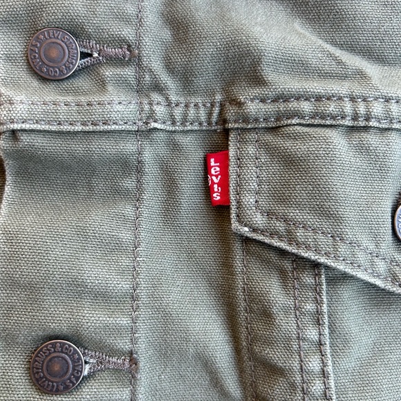 Levi's Men's Olive Green Jacket - Picture 3 of 5